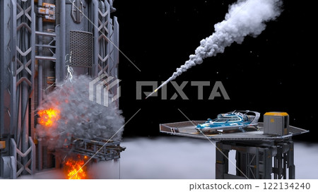 太空船機庫受到攻擊 122134240