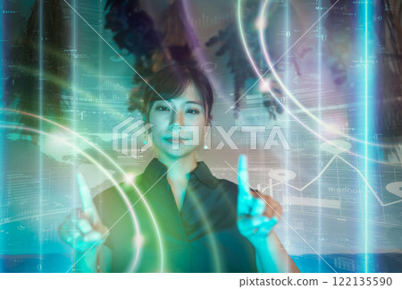 Business scene Business scene 122135590