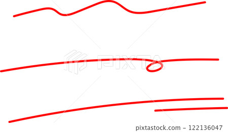 手寫弧形材質(紅色) 手寫弧形材質(紅色) 122136047