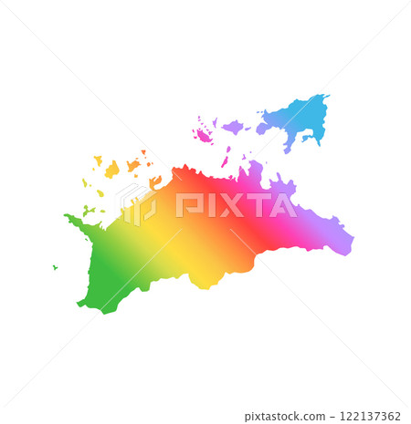 Kagawa Prefecture Map Kagawa Prefecture Map 122137362