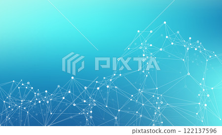 Abstract dynamic motion lines and dots connection background with plexus effect. Digital streaming background, wave flow. Dotted plexus stream background. Futuristic tech vector illustration Abstract dynamic motion lines and dots connection background with plexus effect. Digital streaming background, wave flow. Dotted plexus stream background. Futuristic tech vector illustration 122137596