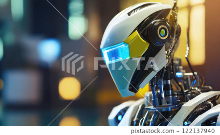 Humanoid robots looking to the future 122137940