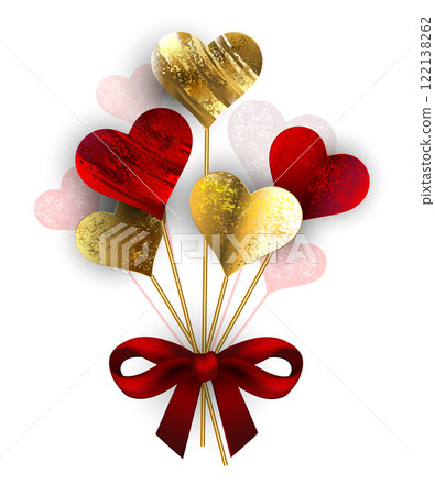 Bouquet of valentines 122138262