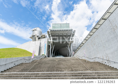 Takeo City, Saga Prefecture, Saga Prefectural Space Science Museum Yumeginga on a clear day 122139263