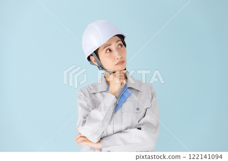 女性工作服頭盔煩惱 122141094