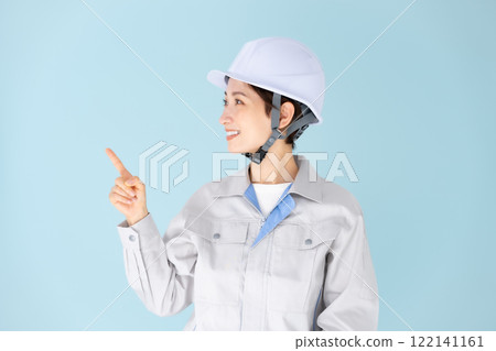 女工作服頭盔指點 122141161