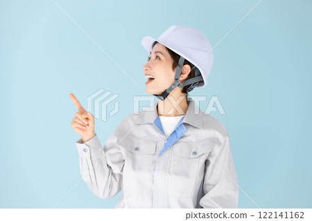 女工作服頭盔指點 122141162