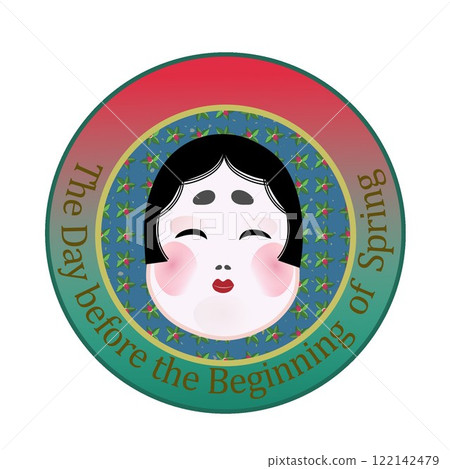 Setsubun emblem 122142479