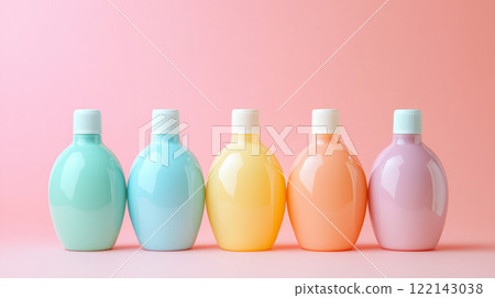 清爽的顏色補充瓶背景 122143038