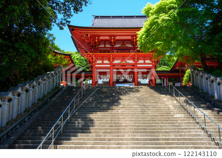 Shiga Otsu Omi Shrine's Tower Shiga Otsu Omi Shrine's Tower 122143110