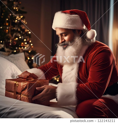 聖誕老人和禮物 聖誕老人和禮物 122143211