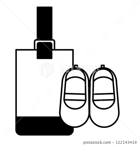 Shoe bag and shoes 122143419