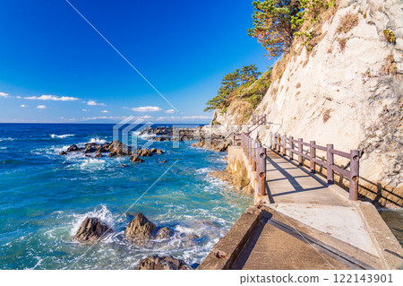 [神奈川縣]荒崎海岸的岩石 122143901