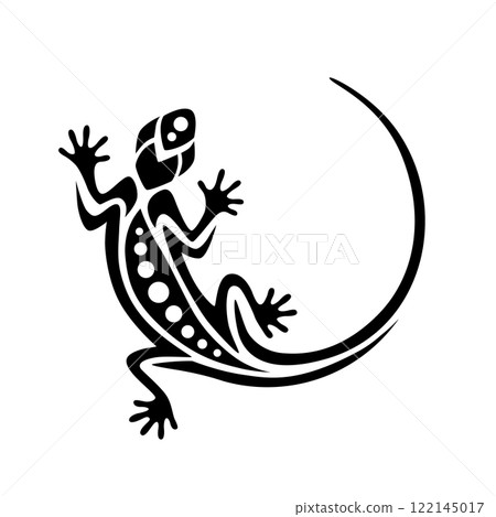 lizard vector tattoo design ,lizard illustration lizard vector tattoo design ,lizard illustration 122145017