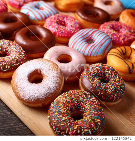 lots of donuts 122145842