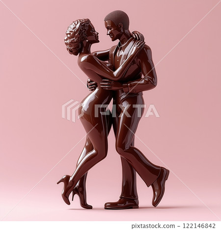 浪漫的巧克力情侶 浪漫的巧克力情侶 122146842