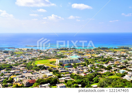 View of the Ie Port area (Ie Village, Okinawa Prefecture) [2024.10] 122147405