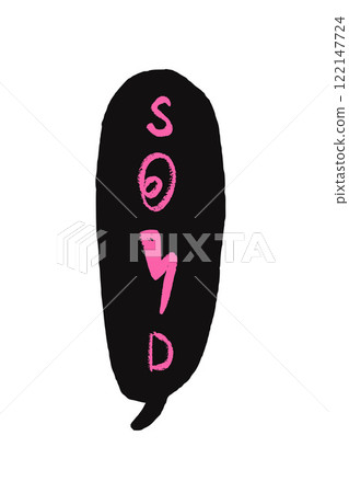 Speech bubble with swear words. Curse crayon doodle text. Strong language. Bad bulling expression on chat dialog balloon. Social media communication hate Vector pencil drawn illustration Speech bubble with swear words. Curse crayon doodle text. Strong language. Bad bulling expression on chat dialog balloon. Social media communication hate Vector pencil drawn illustration 122147724