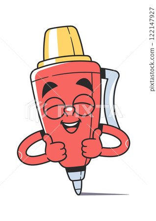 Pen cute writing supply character Pen cute writing supply character 122147927