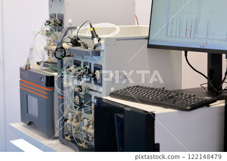 high performance liquid chromatography system 122148479