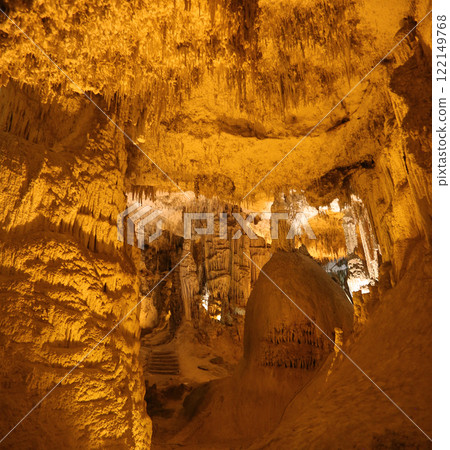 Neptune's Grotto near Alghero, Sardinia, Italy, Europe 122149768