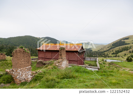 Manjusri monastery back view, Mongolia 122152432