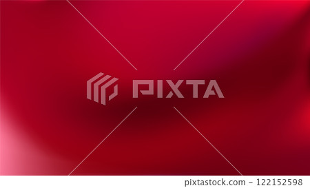 Red abstract fluid gradient background. Flowing transitions 122152598