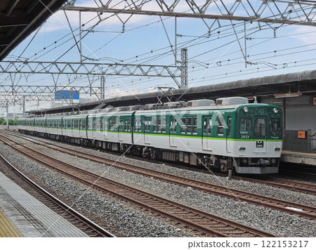 京阪電鐵門真市站京阪電鐵2600系列2633編組 京阪電鐵門真市站京阪電鐵2600系列2633編組 122153217