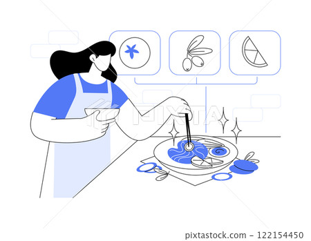 Food styling isolated cartoon vector illustrations. 122154450
