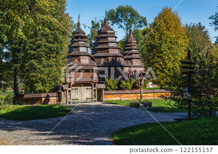Exploring the charming local history museum and its wooden architecture Exploring the charming local history museum and its wooden architecture 122155137