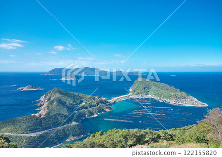 [Kashiwajima from Odoyama Observatory] Otsukicho, Hatagun, Kochi Prefecture 122155820