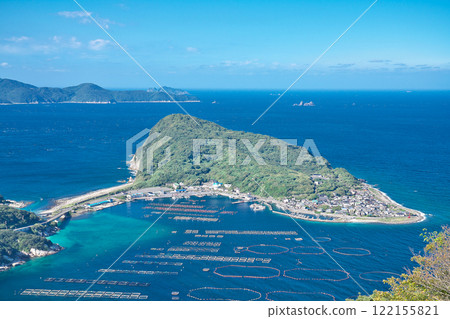 [從大戶山展望台眺望柏島] 高知縣羽田郡大月町 122155821