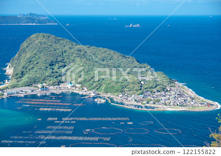 [Kashiwajima from Odoyama Observatory] Otsukicho, Hatagun, Kochi Prefecture 122155822