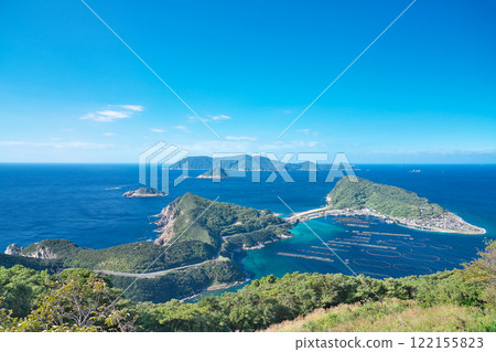 [Kashiwajima from Odoyama Observatory] Otsukicho, Hatagun, Kochi Prefecture 122155823