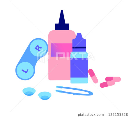 Contact lenses concept 122155828