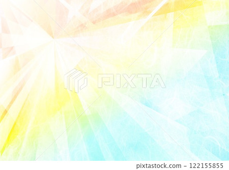 彩虹色幾何圖案日本紙 122155855