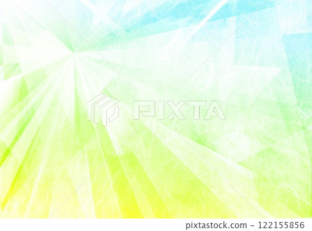Rainbow colored geometric pattern washi paper 122155856