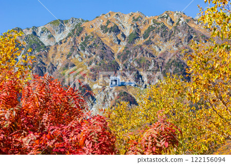 Tateyama Kurobe Alpine Route in Autumn Kurobedaira in Autumn Tateyama Kurobe Alpine Route in Autumn Kurobedaira in Autumn 122156094