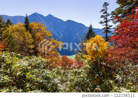 Tateyama Kurobe Alpine Route in Autumn Kurobedaira in Autumn Tateyama Kurobe Alpine Route in Autumn Kurobedaira in Autumn 122156511