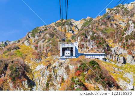 Autumn on the Tateyama Kurobe Alpine Route - Autumn leaves on the Tateyama Ropeway 122156520