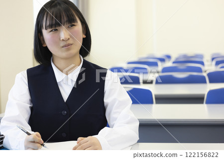 School girls taking classes School girls taking classes 122156822