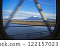 Mount Fuji from the Shinkansen train window 122157023