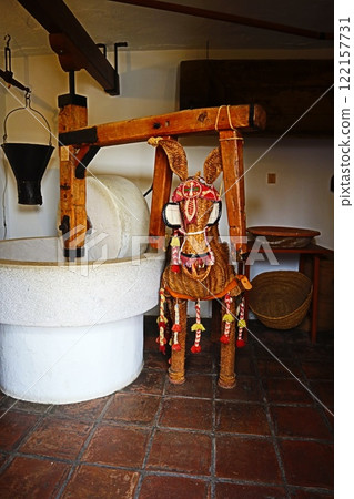 Medieval flour mill, Mijas, Andalusia, Spain 122157731