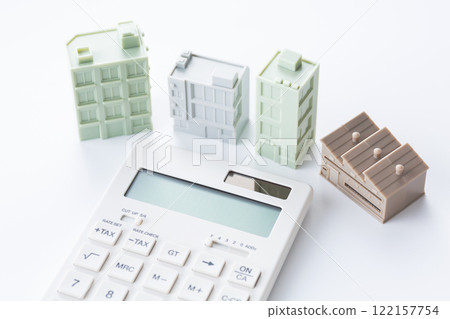 企業建築模型與計算器 企業建築模型與計算器 122157754