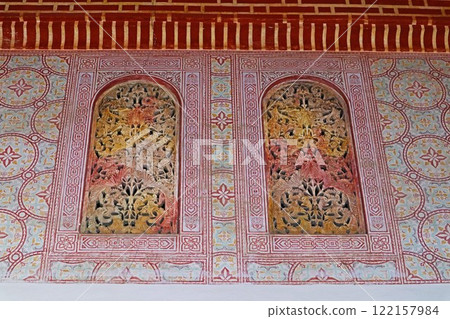 Decoration of Malaga Fort, Andalusia, Spain 122157984