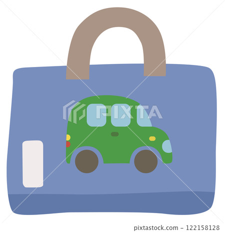 Vector illustration of a school bag Vector illustration of a school bag 122158128