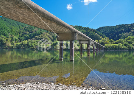 [Miri Submerged Bridge (Shimanto River)] Miri, Shimanto City, Kochi Prefecture 122158518