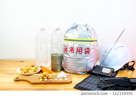 應急食品及防災物資齊備 應急食品及防災物資齊備 122159385