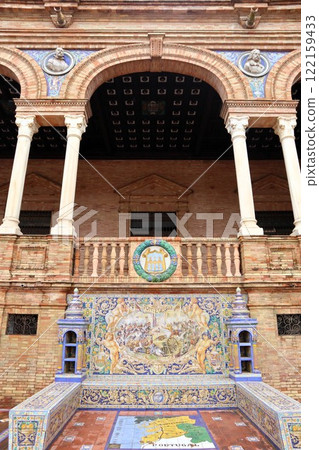 Plaza de España, Seville, Spain 122159433