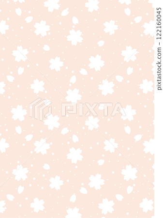 Cherry blossoms and cherry blossom petals falling silhouette background_vertical 01 Cherry blossoms and cherry blossom petals falling silhouette background_vertical 01 122160045